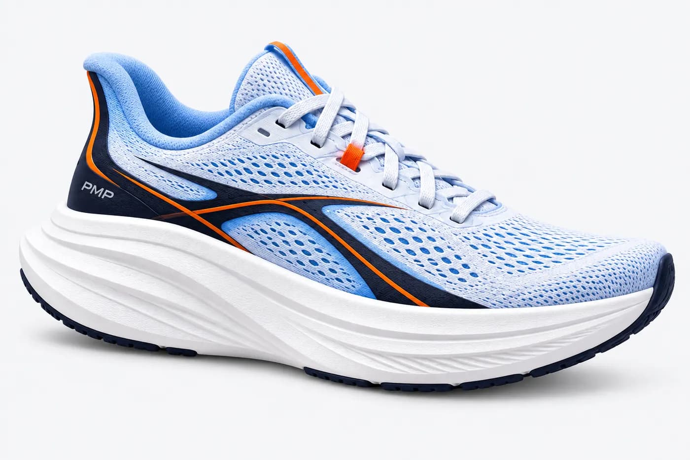 Zapatilla de running PMPRunning de entrenamiento diario, vista lateral